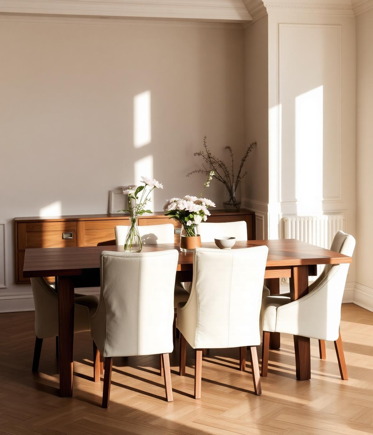 Dining area & sideboard